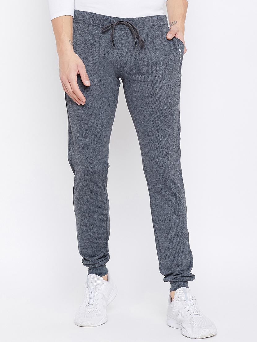 grey solid jogger - 16702297 - Zoom Image - 1
