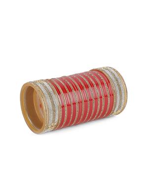 red gold tone bangles - 16702318 - Standard Image - 2