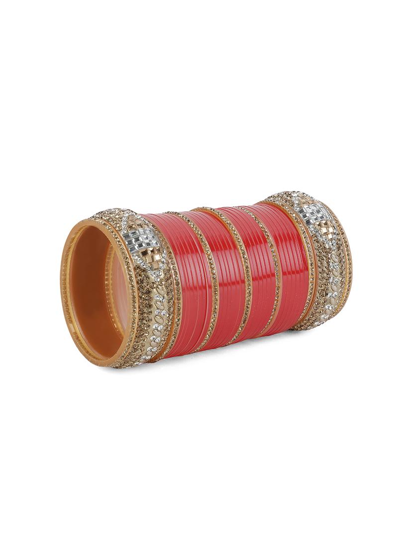 red gold tone bangles - 16702319 - Zoom Image - 2