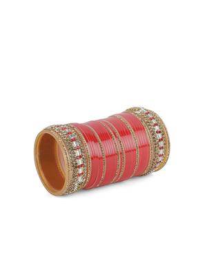 red gold tone bangles - 16702321 - Standard Image - 2