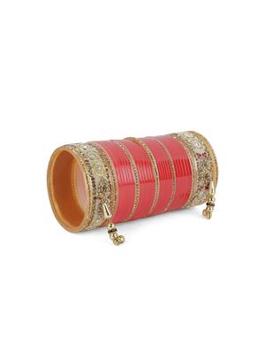 red gold tone bangles - 16702323 - Standard Image - 2