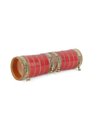 red gold tone bangles - 16702323 - Standard Image - 3
