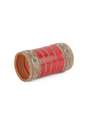 red gold tone bangles - 16702324 - Standard Image - 2