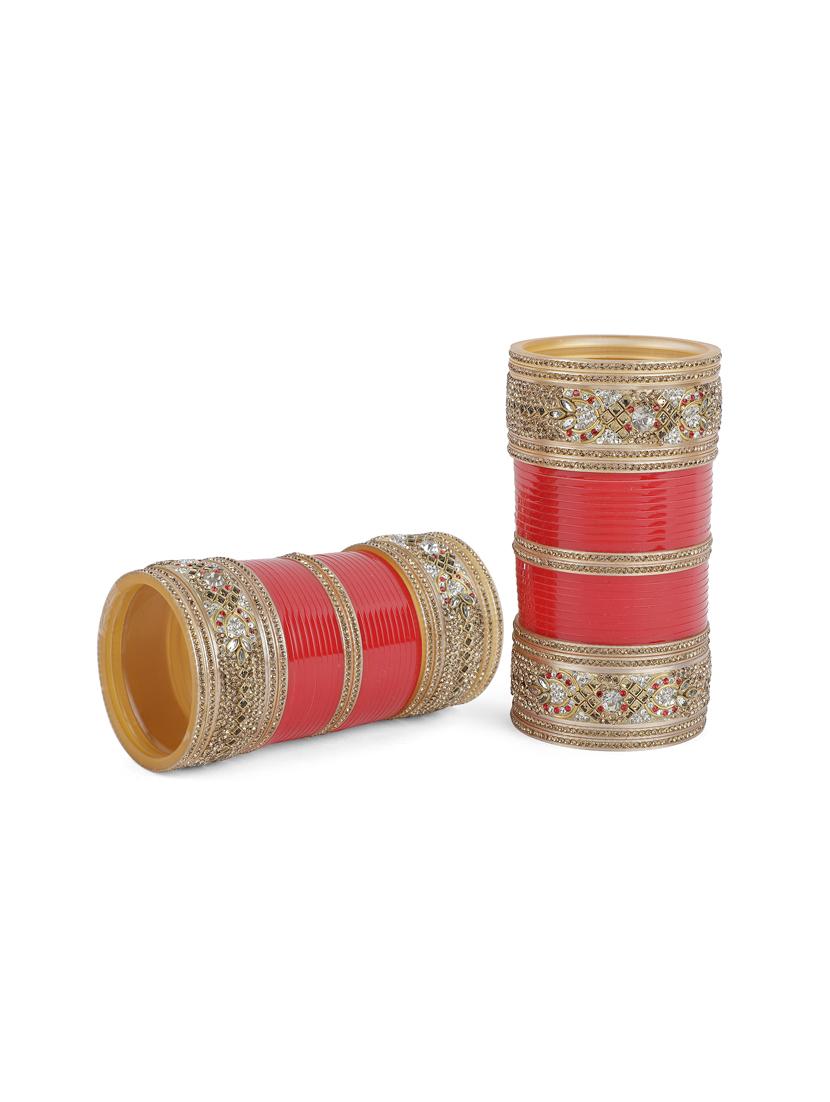 red gold tone bangles - 16702326 - Zoom Image - 1