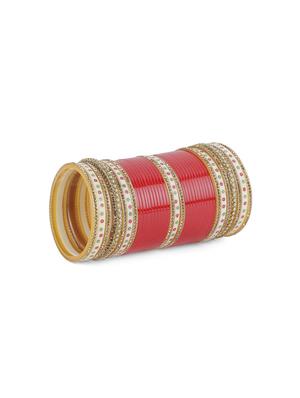 red gold tone bangles - 16702331 - Standard Image - 2