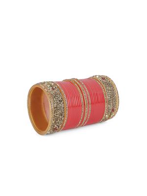 red gold tone bangles - 16702334 - Standard Image - 2