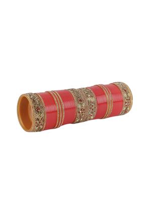 red gold tone bangles - 16702334 - Standard Image - 3