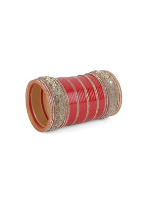 red gold tone bangles - 16702337 - Standard Image - 2