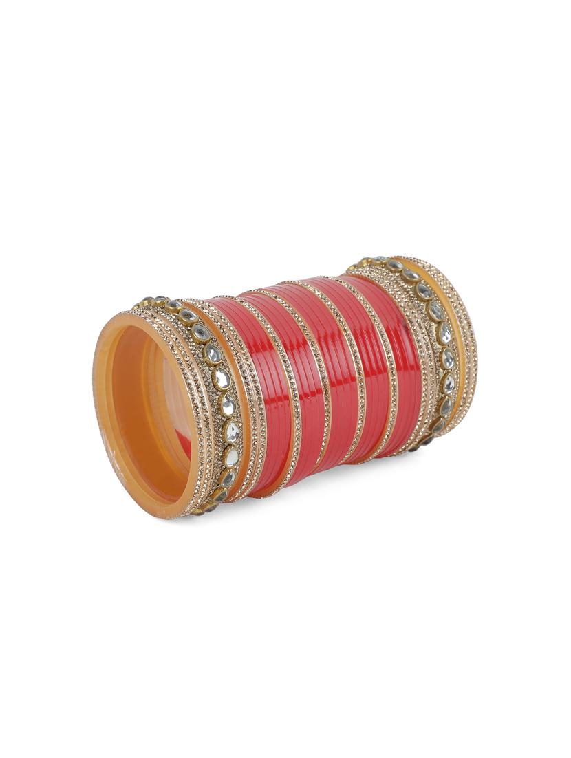 red gold tone bangles - 16702343 - Zoom Image - 2