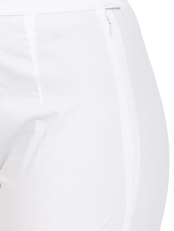 high rise button detail trouser - 16702698 - Zoom Image - 5