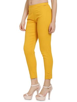 high rise button detail trouser - 16702700 - Standard Image - 2