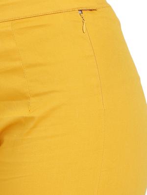 high rise button detail trouser - 16702700 - Standard Image - 5