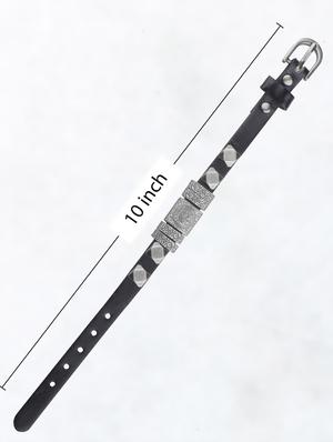 black metal alloy bracelet - 16702799 - Standard Image - 2