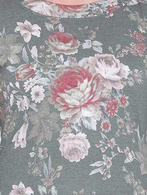 bell sleeved floral sheath dress - 16702810 - Standard Image - 5