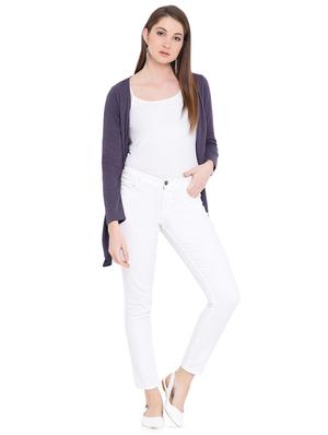 long sleeved asymmetric shrug - 16702832 - Standard Image - 4