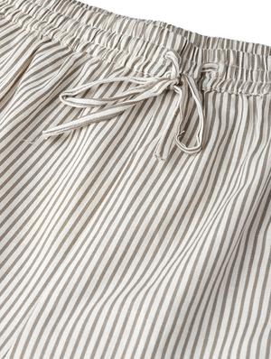 tie knot striped straight trouser - 16703059 - Standard Image - 5