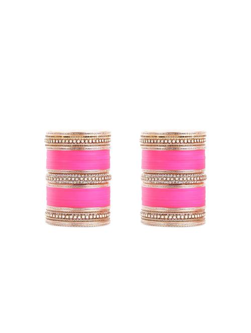 pink gold tone metal bangle - 16703096 - Standard Image - 1