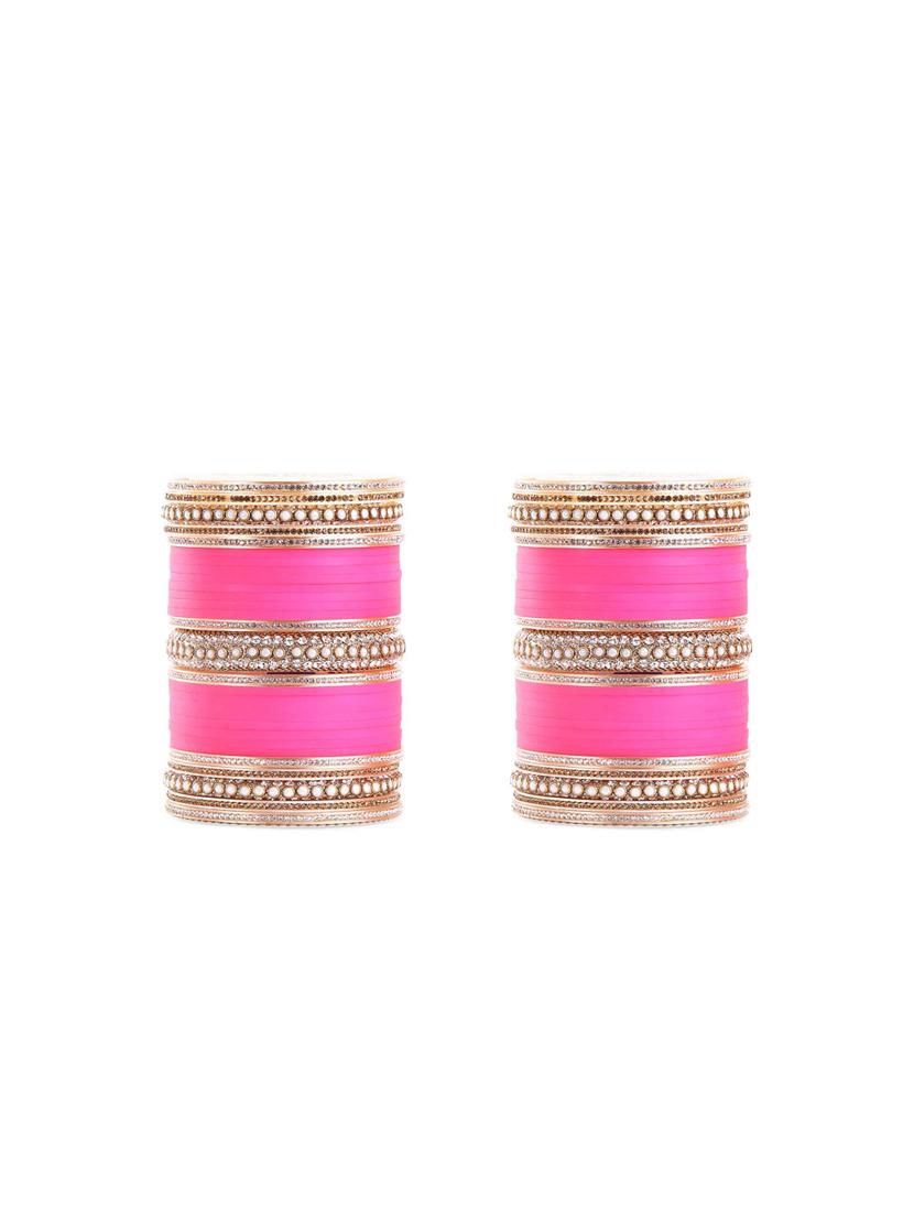 pink gold tone metal bangle - 16703096 - Zoom Image - 1