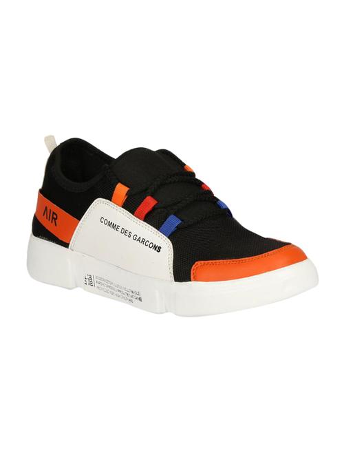 black mesh lace up sneakers - 16703110 - Standard Image - 1