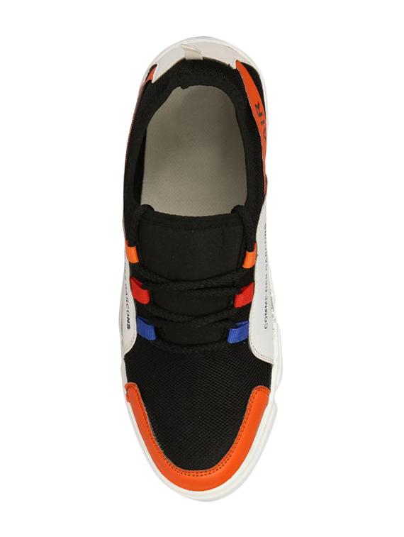 black mesh lace up sneakers - 16703110 - Zoom Image - 4