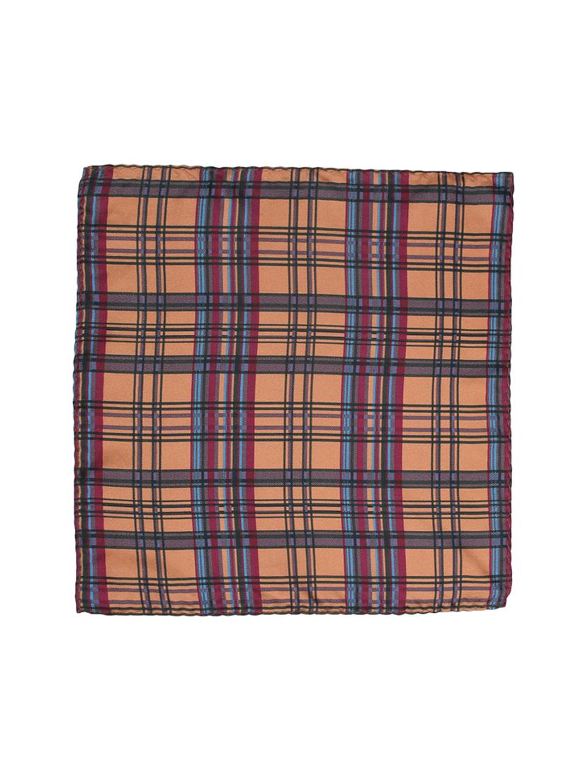 beige silk pocketsquare - 16703264 - Zoom Image - 3