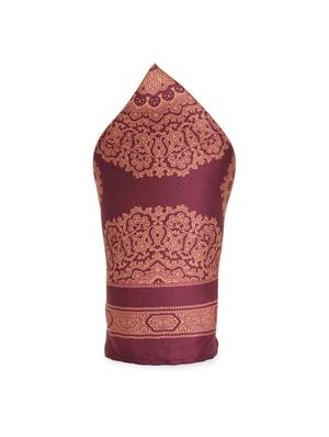 brown silk pocketsquare - 16703265 - Standard Image - 2