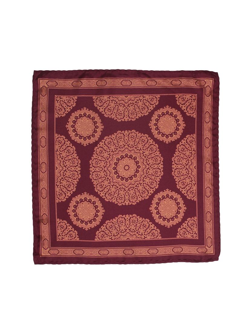 brown silk pocketsquare - 16703265 - Zoom Image - 3