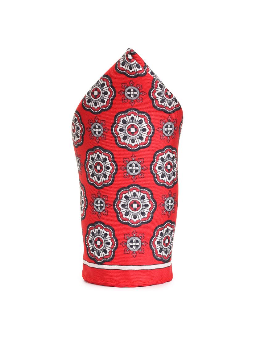 red silk pocketsquare - 16703266 - Zoom Image - 2