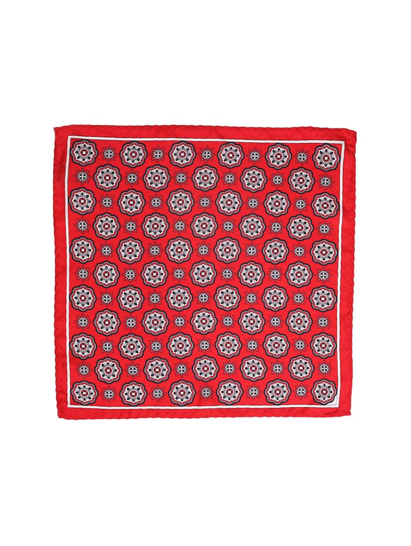 red silk pocketsquare - 16703266 - Zoom Image - 3