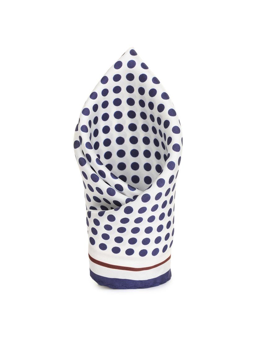 blue silk pocketsquare - 16703267 - Zoom Image - 1