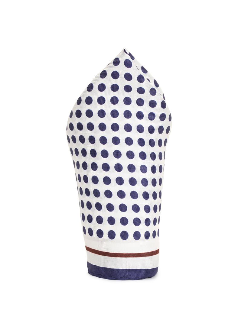 blue silk pocketsquare - 16703267 - Zoom Image - 2