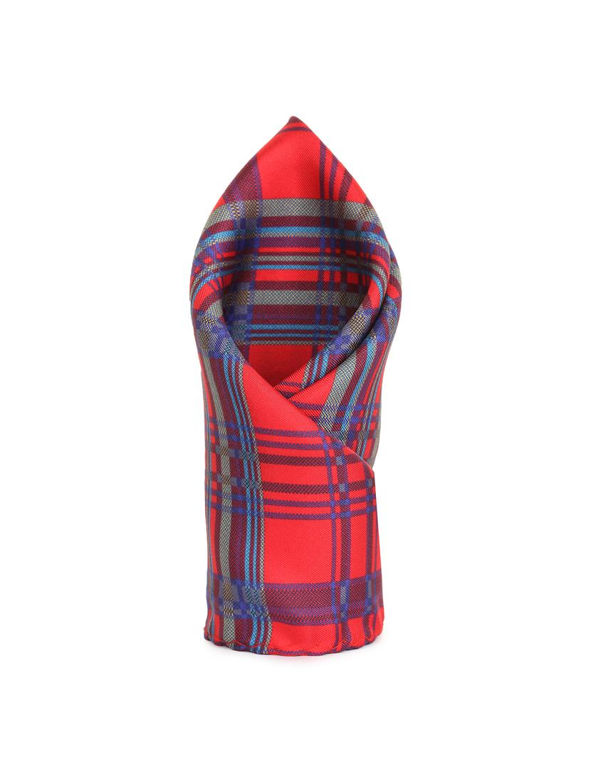 red silk pocketsquare - 16703269 - Zoom Image - 1