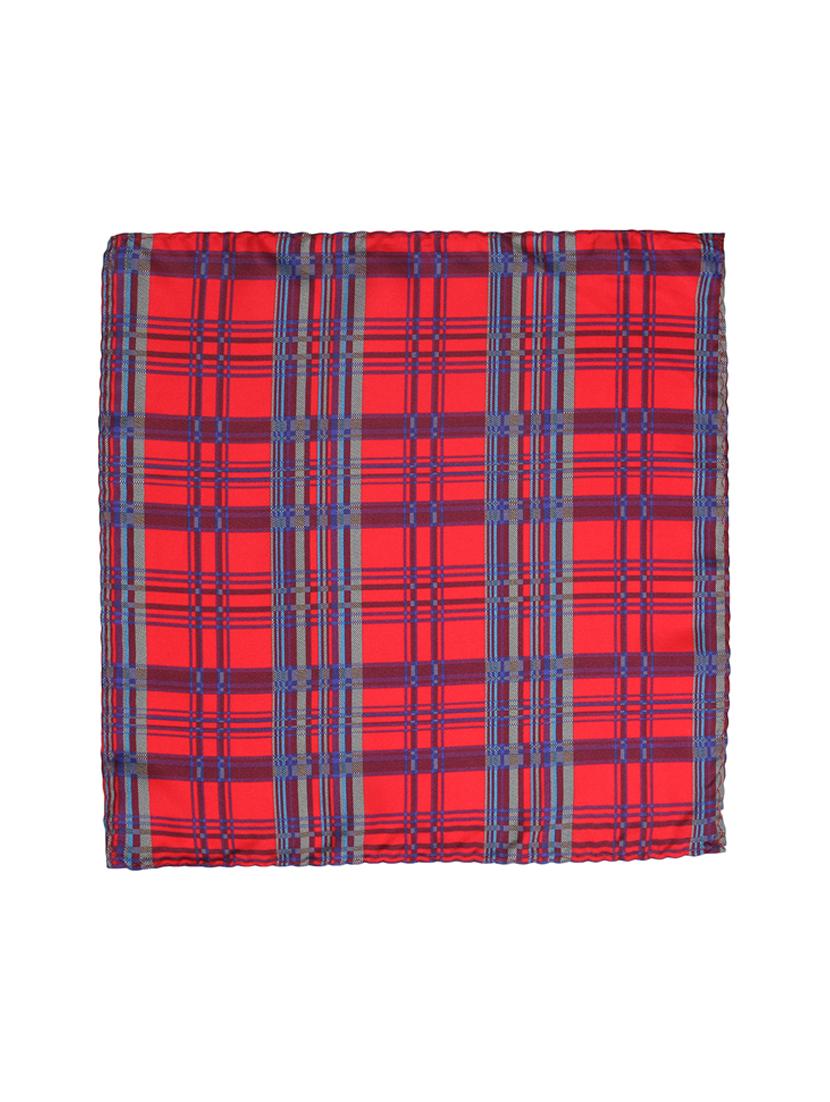 red silk pocketsquare - 16703269 - Zoom Image - 3