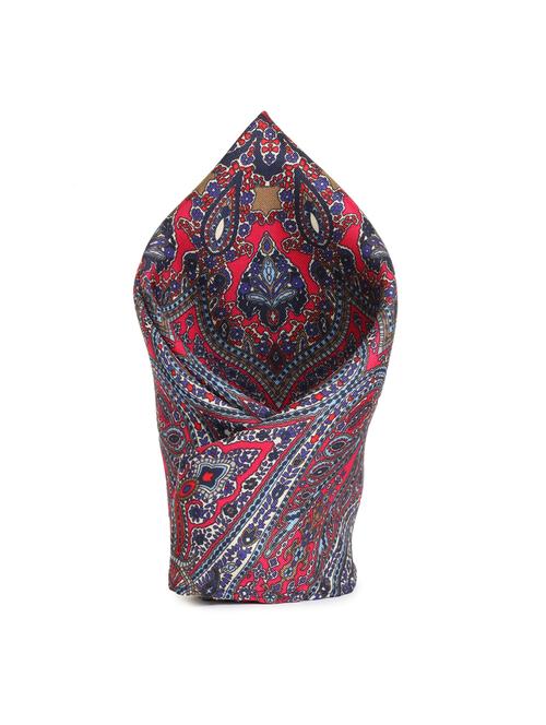 blue silk pocketsquare - 16703277 - Standard Image - 1