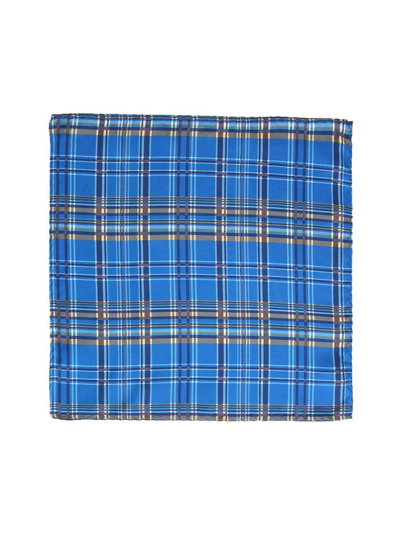 blue silk pocketsquare - 16703284 - Zoom Image - 3