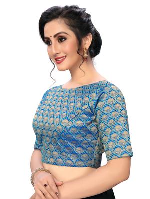 foil printed blouse - 16703328 - Standard Image - 2