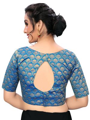 foil printed blouse - 16703328 - Standard Image - 3