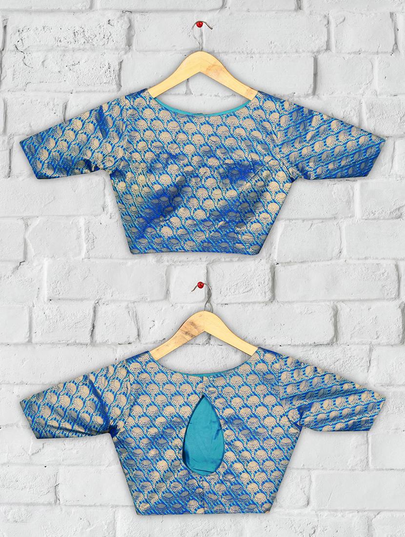 foil printed blouse - 16703328 - Zoom Image - 4