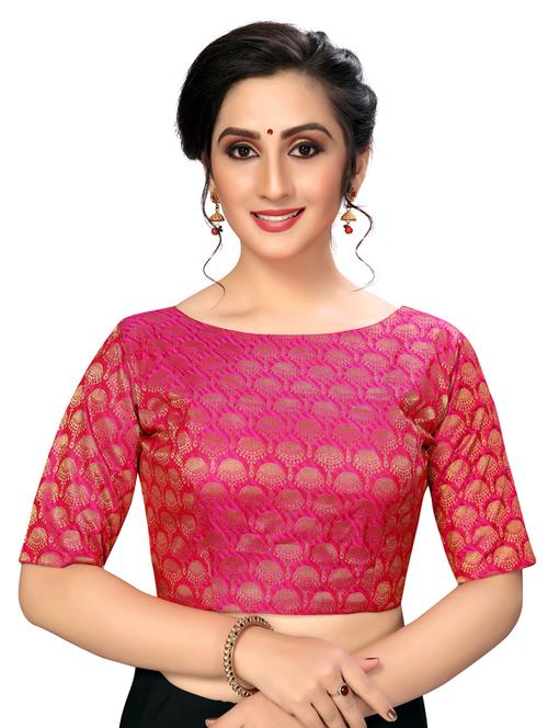 foil printed blouse - 16703330 - Standard Image - 1