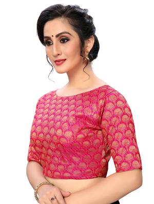 foil printed blouse - 16703330 - Standard Image - 2