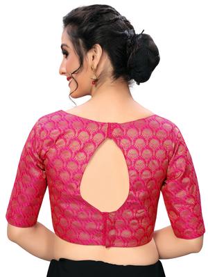 foil printed blouse - 16703330 - Standard Image - 3