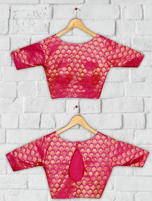 foil printed blouse - 16703330 - Standard Image - 4