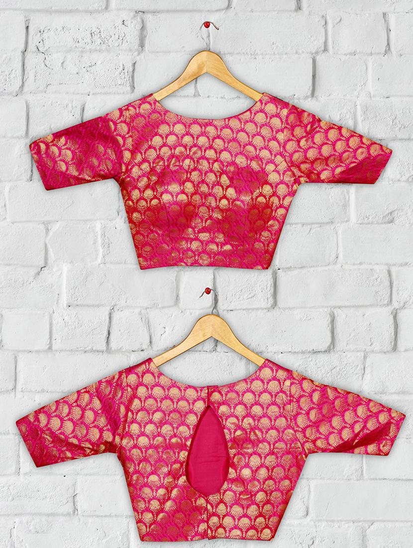 foil printed blouse - 16703330 - Zoom Image - 4