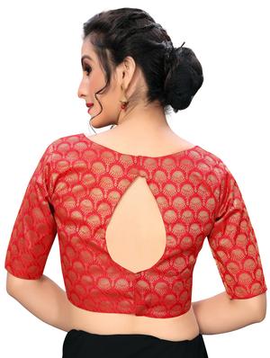 foil printed blouse - 16703331 - Standard Image - 3