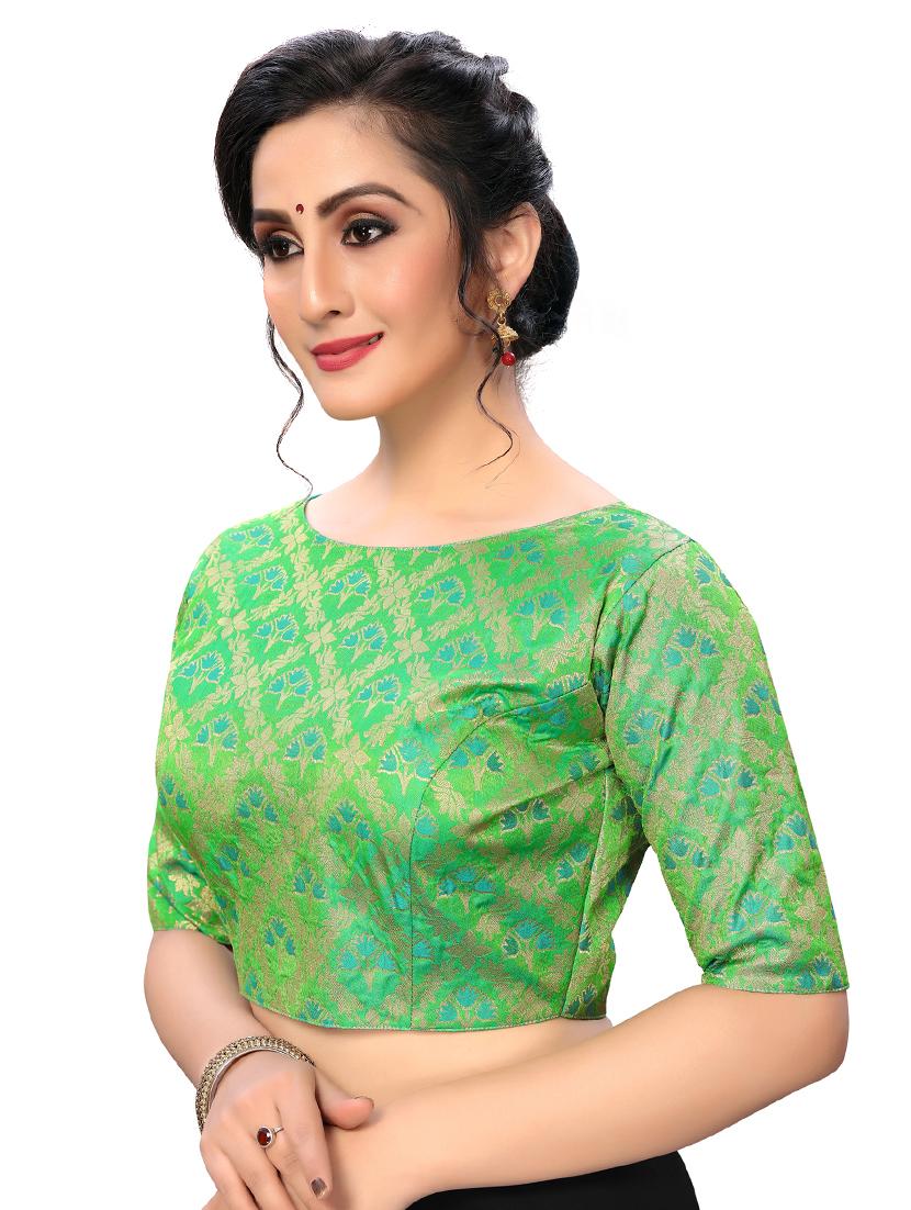 foil printed blouse - 16703333 - Zoom Image - 2