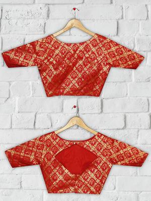 foil printed blouse - 16703335 - Standard Image - 4