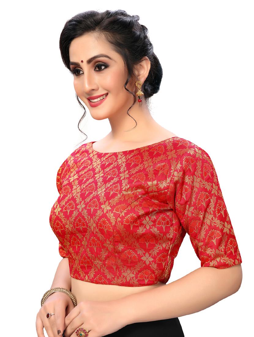 foil printed blouse - 16703335 - Zoom Image - 2