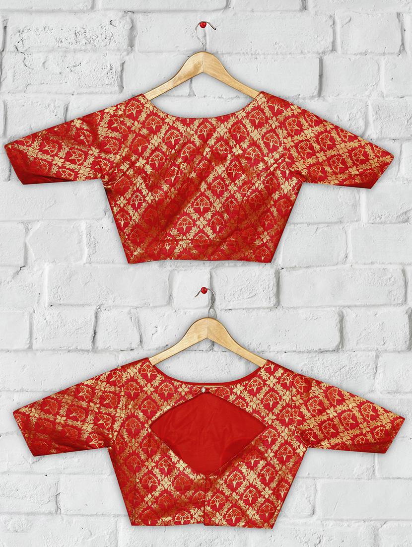 foil printed blouse - 16703335 - Zoom Image - 4