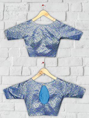 foil printed blouse - 16703336 - Standard Image - 4