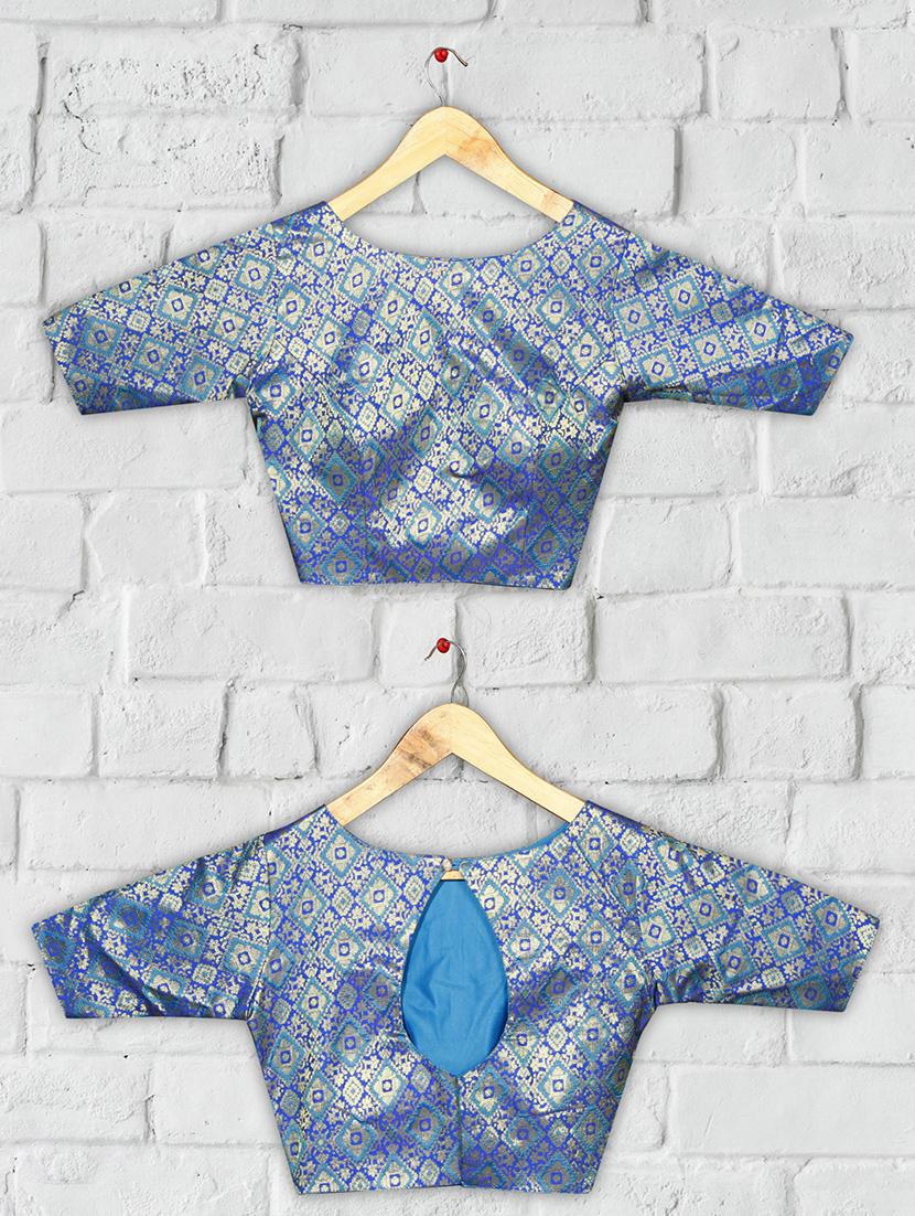 foil printed blouse - 16703336 - Zoom Image - 4